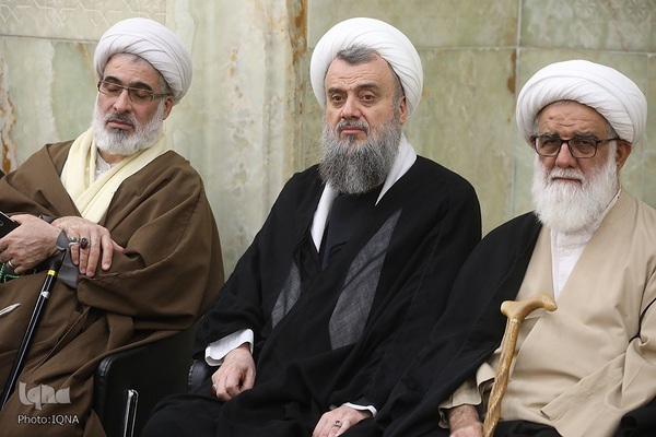 مراسم بزرگداشت آیت الله گلپایگانی در مسجد اعظم قم