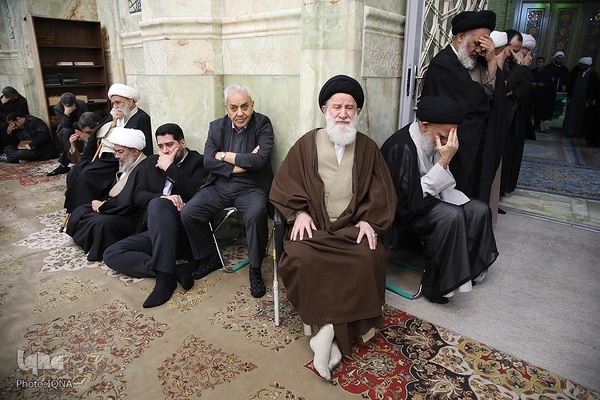 مراسم بزرگداشت آیت الله گلپایگانی در مسجد اعظم قم