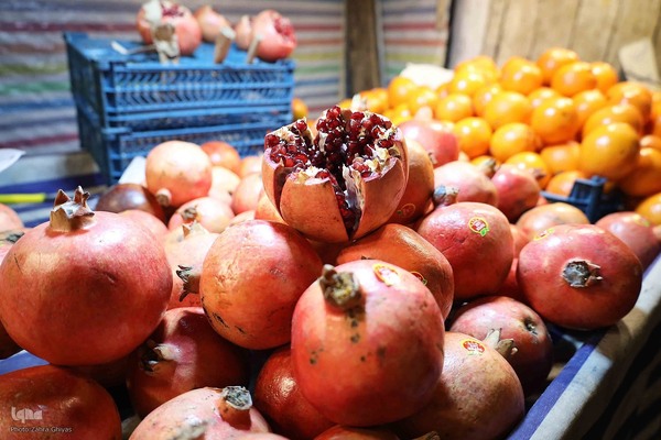 بازار شب یلدا - تبریز