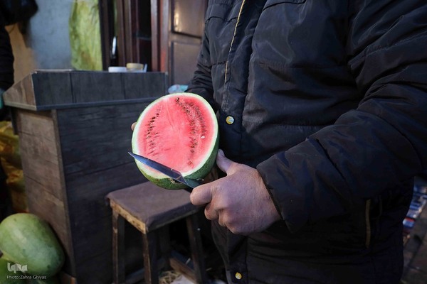 بازار شب یلدا - تبریز