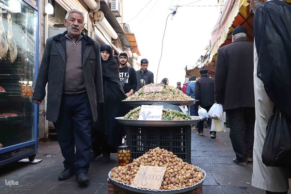 بازار شب یلدا - تبریز