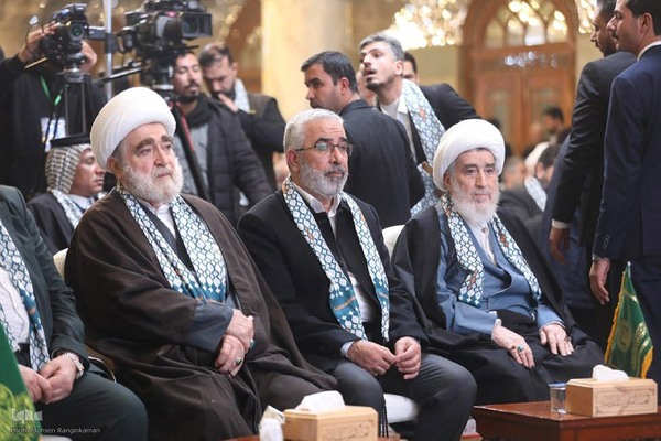 مراسم بهره برداری رسمی از صحن حضرت زهرا (س) در نجف