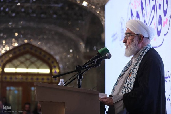 مراسم بهره برداری رسمی از صحن حضرت زهرا (س) در نجف