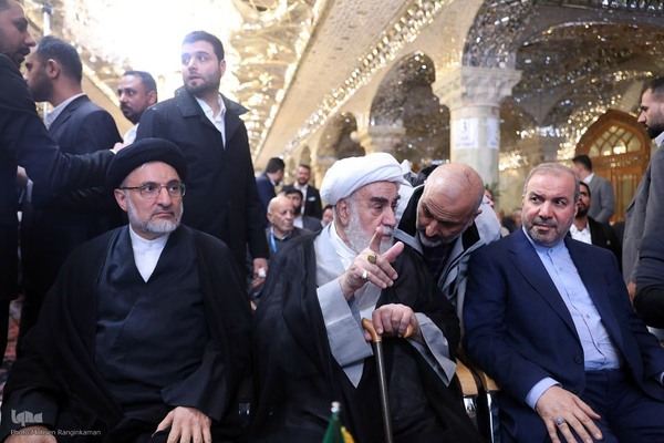 مراسم بهره برداری رسمی از صحن حضرت زهرا (س) در نجف