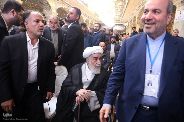 مراسم بهره برداری رسمی از صحن حضرت زهرا (س) در نجف