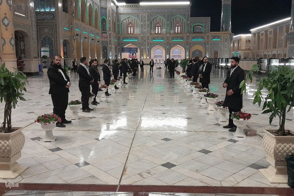 مراسم بهره برداری رسمی از صحن حضرت زهرا (س) در نجف