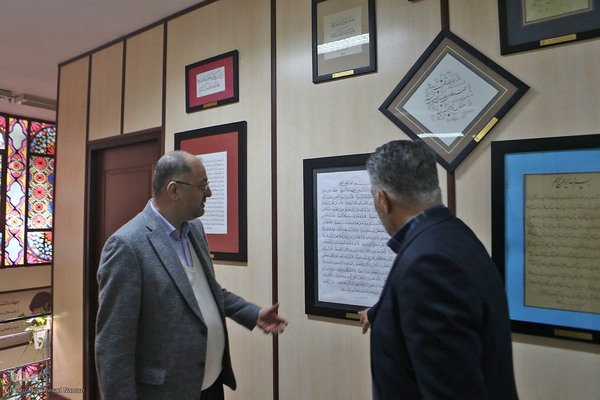 بازدید حسین قرایی مدیرکل روابط عمومی سازمان صدا و سیما از خبرگزاری ایکنا