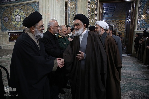 مراسم یادبود آیت‌الله سید محمد شاهچراغی در قم