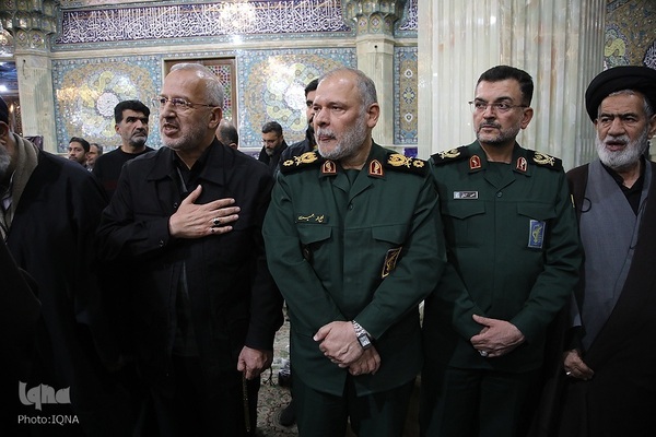 مراسم یادبود آیت‌الله سید محمد شاهچراغی در قم