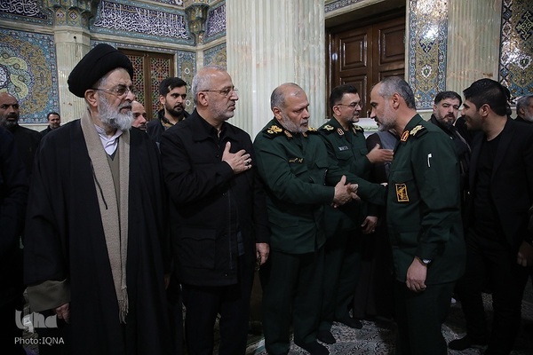 مراسم یادبود آیت‌الله سید محمد شاهچراغی در قم