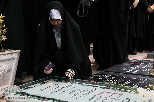 گلزار شهدای کرمان در آستانه سالگرد شهادت سردار سلیمانی