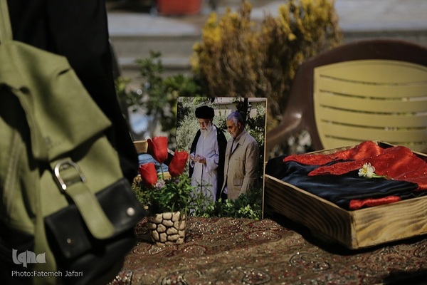 گلزار شهدای کرمان در آستانه سالگرد شهادت سردار سلیمانی