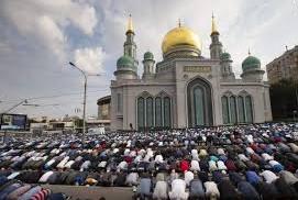 La grande mosquée de Moscou La grande mosquée de Moscou