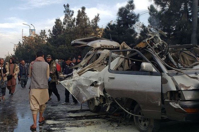 Explosion d'un minubus dans la capitale afghane