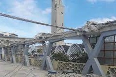 Une partie de la mosquée Assounna a été démolie Une partie de la mosquée Assounna a été démolie