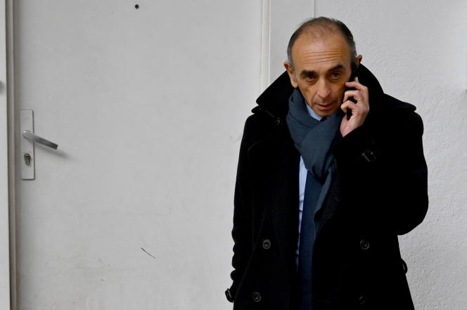 Eric Zemmour polémiste d’extrême droite