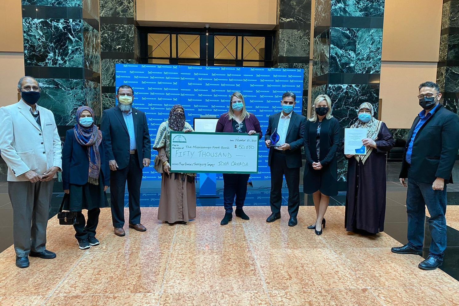 Une organisation islamique canadienne reçoit le prix du Défi communautaire